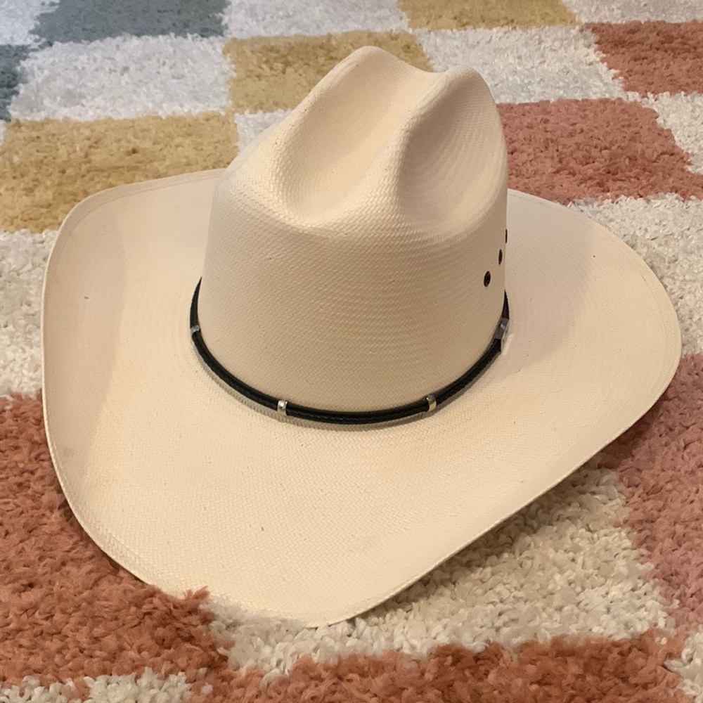 Resistol Straw Cowboy Hat